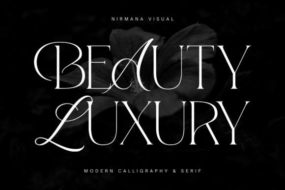 Beauty Luxury: A Premium Display Font for Business