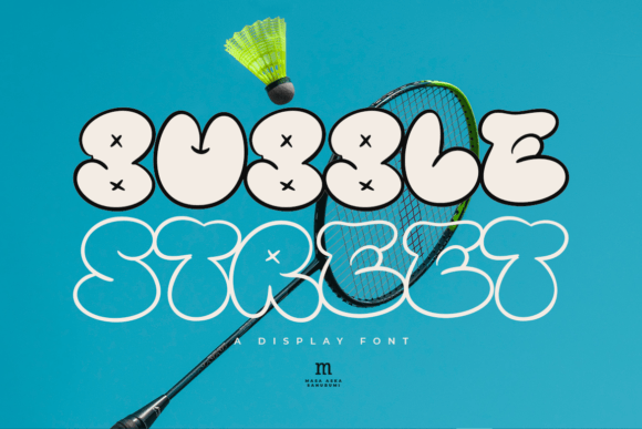 Bubble Street: A Playful Display Font for Web Design
