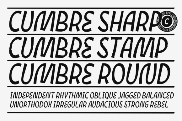 Cumbre: A Dynamic Display Font for Editorial Design