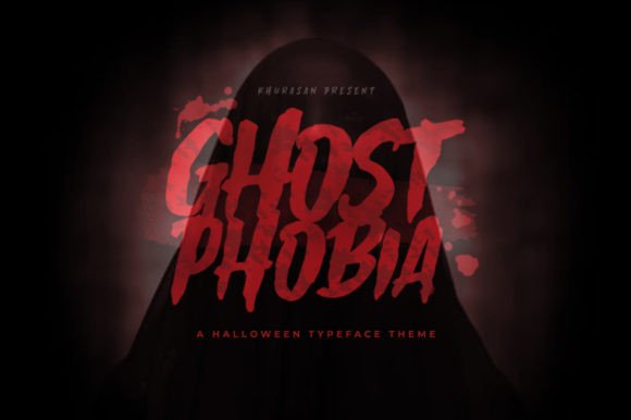 Ghostphobia: A Spooky Display Font for Editorial Design