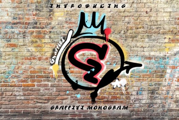 Graffiti Monogram: A Bold Display Font for Campaigns