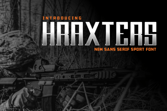 Hraxters: A Modern Display Font for Editorial Impact