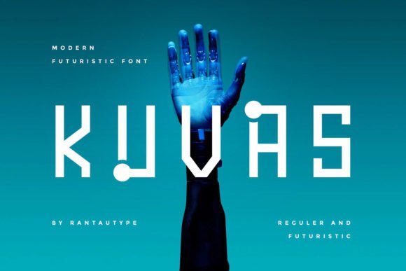 Kuvas: A Futuristic Display Font for Crafters