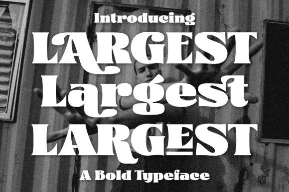 Largest: A Bold Display Font for Web Design