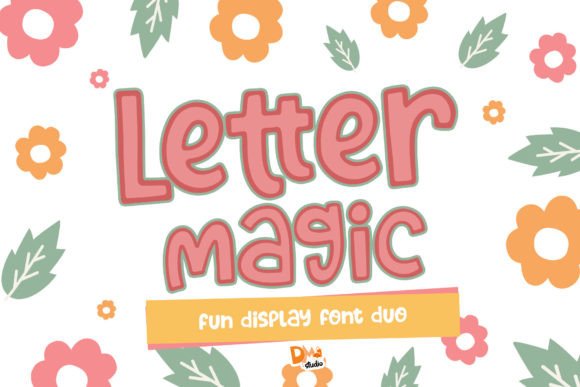 Letter Magic: A Bold Display Font for Brand Identity