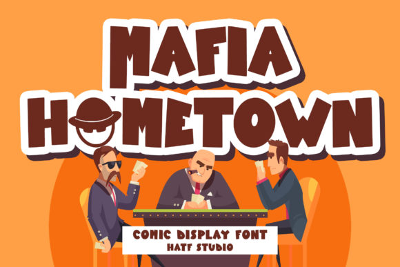 Mafia Hometown: A Bold Handwritten Display Font for Branding