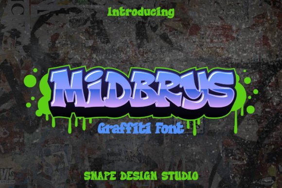 Midbrys: A Bold Display Font for Urban Editorial Design