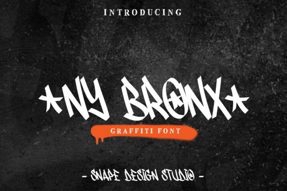 Ny Bronx: A Street Art Display Font for Bold Campaigns