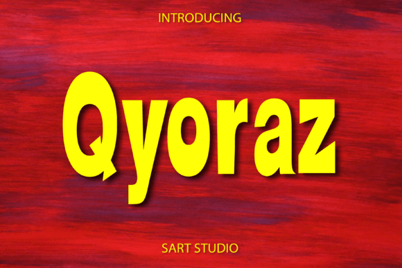 Qyoraz: The Bold Display Font for High-Impact Campaigns